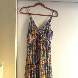 Anthropology summer maxi dress, size small.